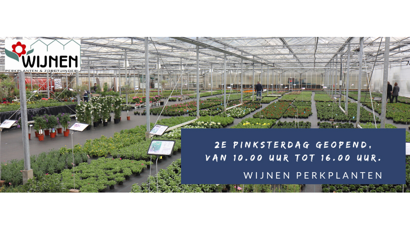 2e Pinksterdag geopend