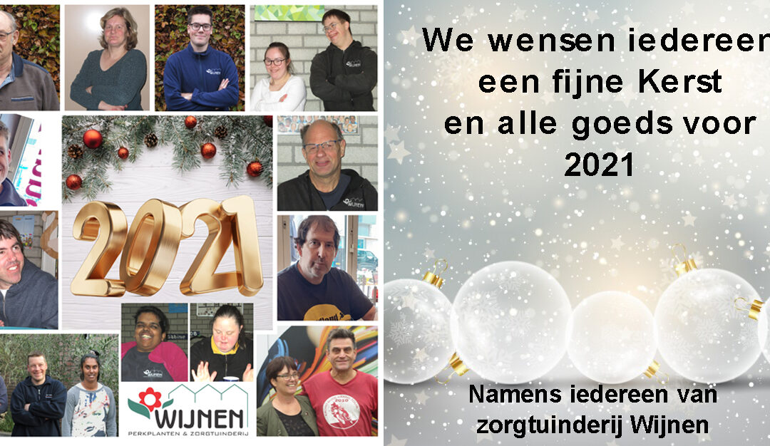 Fijne feestdagen.